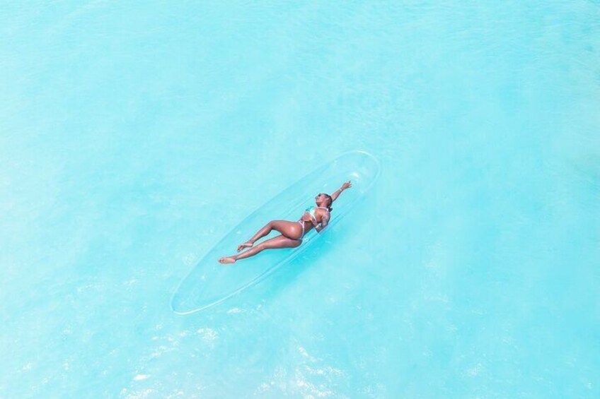 Aruba Beautiful Clear Kayak Photoshoot + FREE Videoshoot