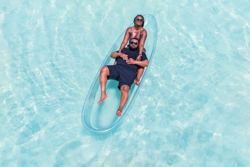 Aruba Beautiful Clear Kayak Photoshoot + FREE Videoshoot