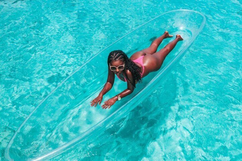 Aruba Beautiful Clear Kayak Photoshoot + FREE Videoshoot