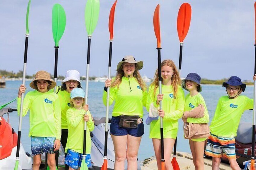 3HR Clear Kayak Mangrove and iguana island Tour in Leeward