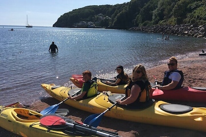 Sea Kayak or SUP Taster Tour 90 Minutes for 4 People
