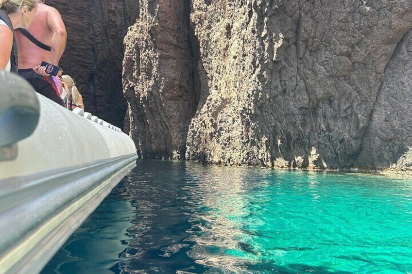 Cruise Calanques de Piana/Swimming Snorkeling boat 12 places