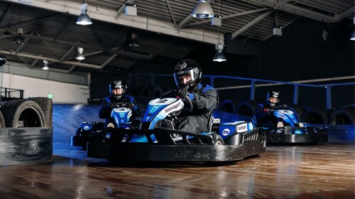 Practica karting en TeamSport e-Karting