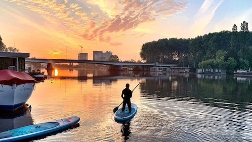 Paddleboarding at The Sup Sup Club