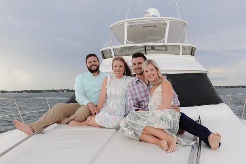 Private 3 Hour Sunset Cruise On A 50' Luxury Yacht With Captain