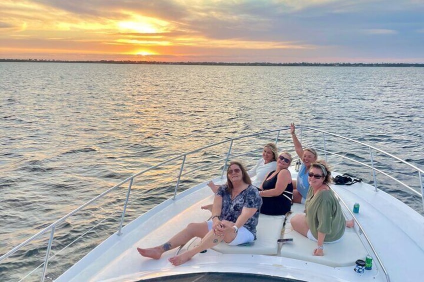 Private 3 Hour Sunset Cruise On A 50' Luxury Yacht With Captain