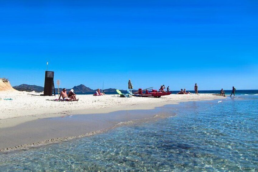 Sant'Elmo beach in August