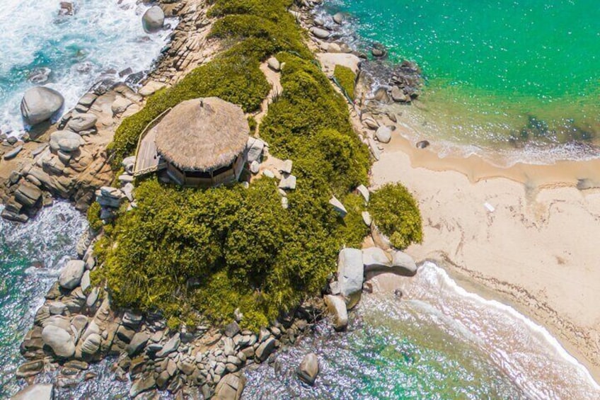 Cabo San Juan at Tayrona Park, 8 hour activity on its beaches 