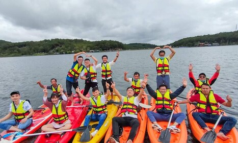 1 Dag - Dalat NatureFlow: Tuyen Lam Trek en BBQ aan het meer