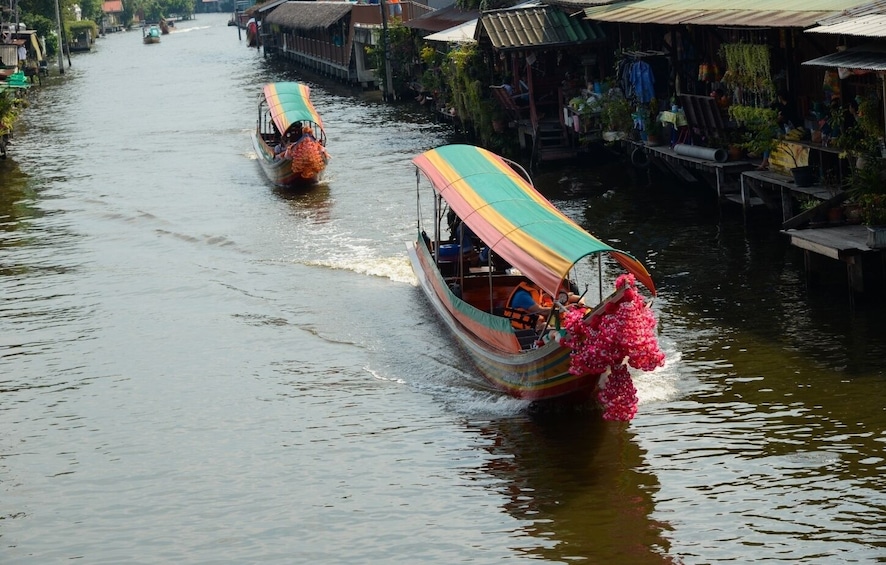 Fantastic Bangkok Canal Tour By Long-Tail Boat (2 Hours)