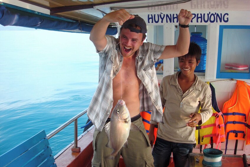 Full-day Fishing & Snorkeling Tour in Southern of Phu Quoc