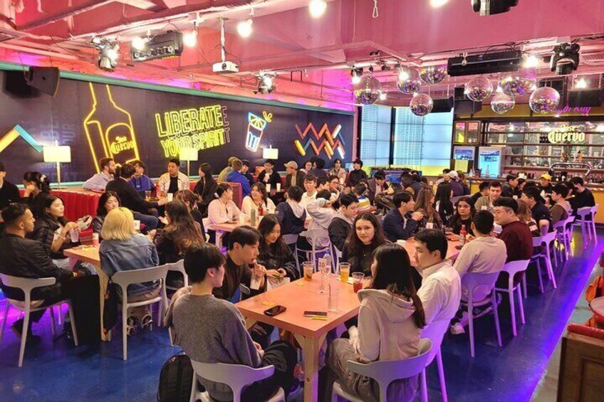 Korean and English Language Exchange Global Party in Hongdae 