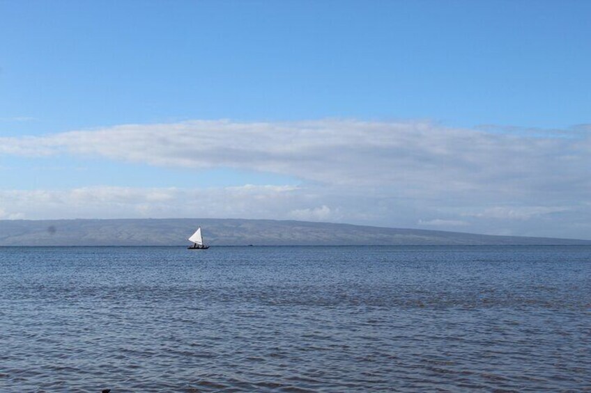 Hawaiian Outrigger Sailing Canoe experience