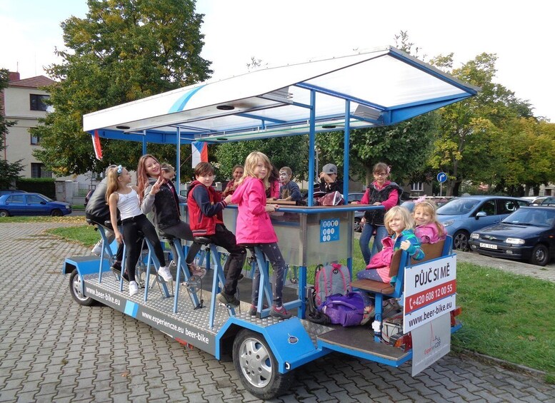 Picture 6 for Activity Pilsen: 1.5-Hour Beer Bike with Unlimited Beer