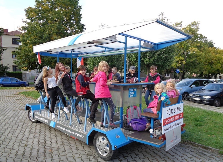 Picture 6 for Activity Pilsen: 1.5-Hour Beer Bike with Unlimited Beer