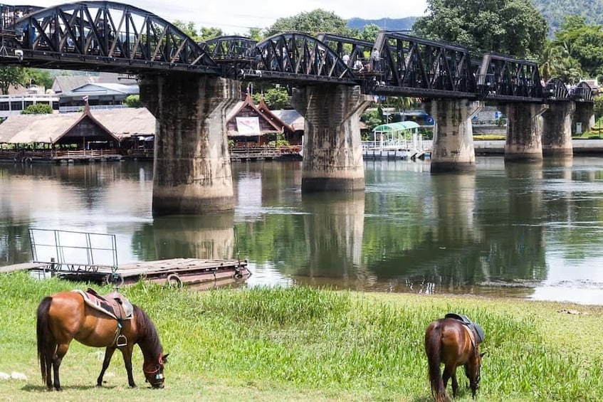 Erawan Waterfall & River Kwai