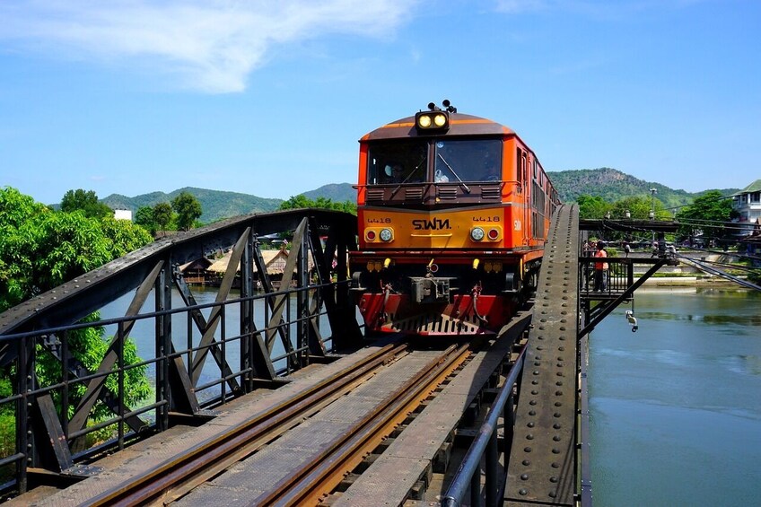 Erawan Waterfall & River Kwai