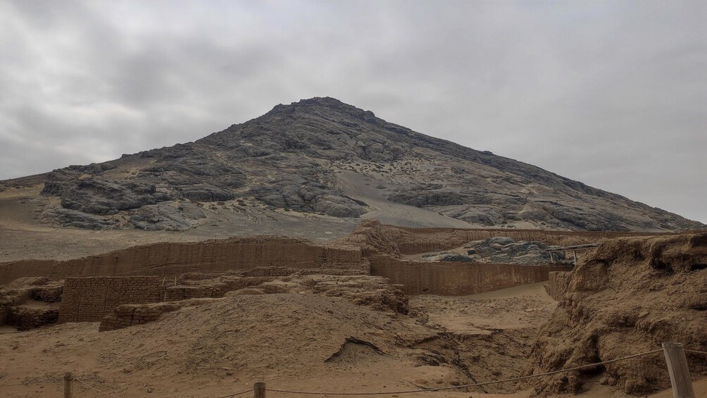 Temples of the Sun and the Moon from Salaverry Port