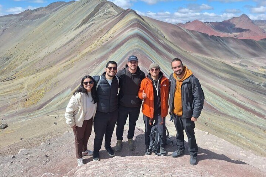 ATV tour through the 7 colors mountain /walk 5 minutes/