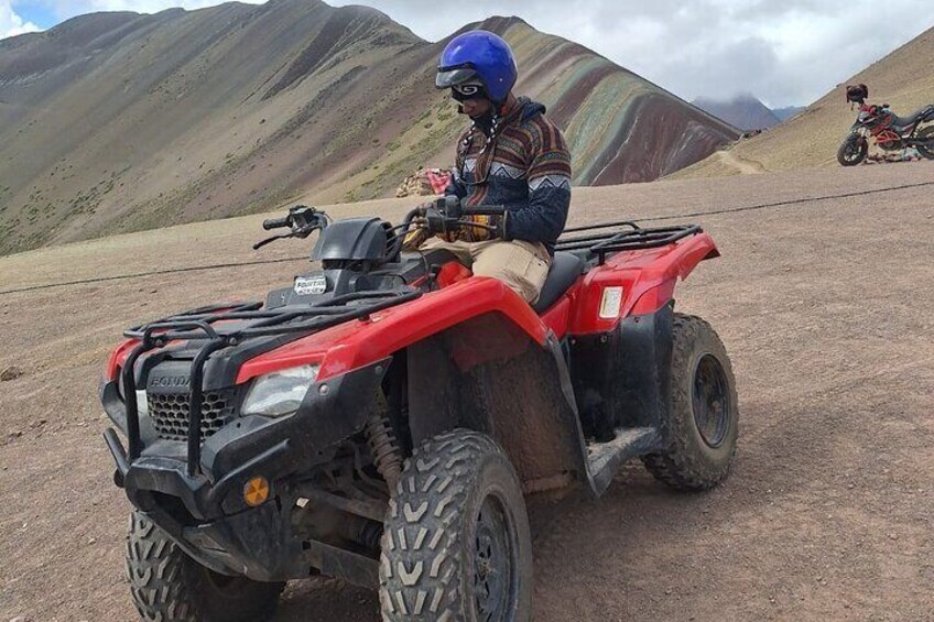 rainbow mountain Atv tour //zero hiking//