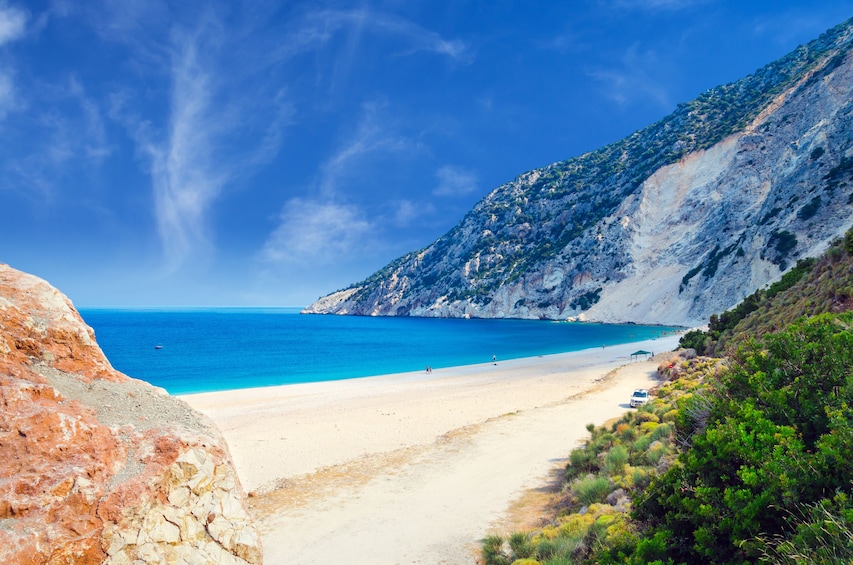 Melissani Lake & Myrtos Beach Excursion