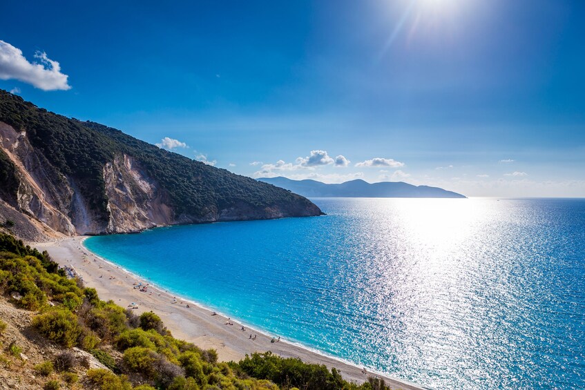 Melissani Lake & Myrtos Beach Excursion