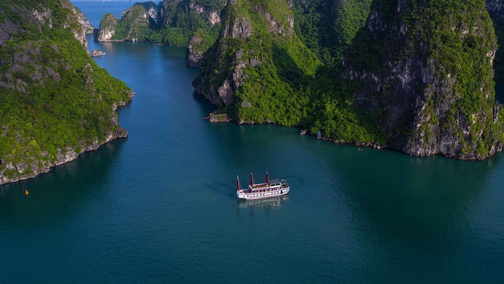 Picture 5 for Activity Ha Long Bay - Bai Tu Long Bay Luxury Boat Tour & Transfer