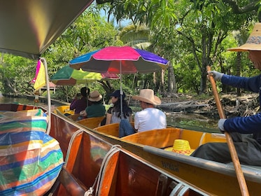 Marché flottant De Damnoen Saduak, Rivière Kwai et Trajet en train