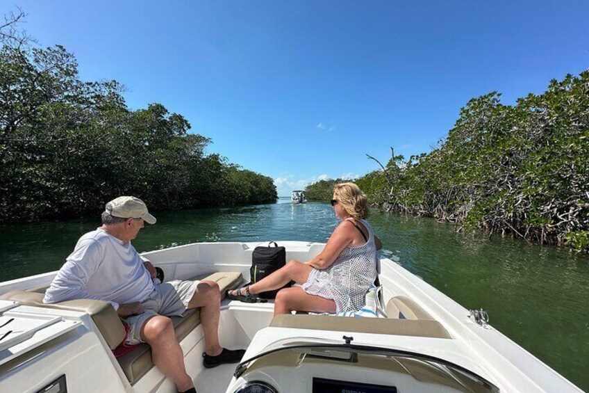 On the way to the Sandbar.