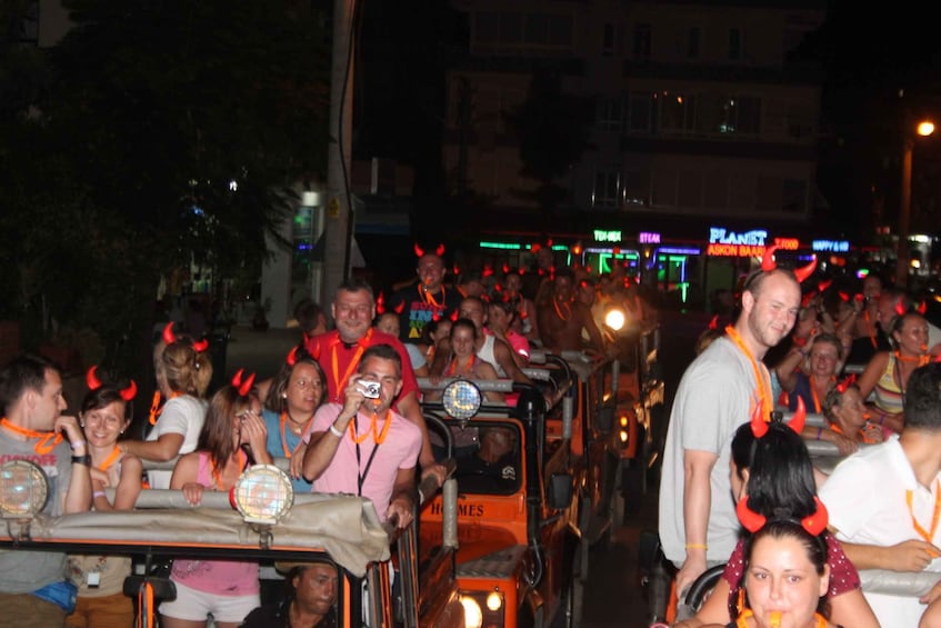 Picture 9 for Activity Alanya: Night Safari Adventure with Boat Trip