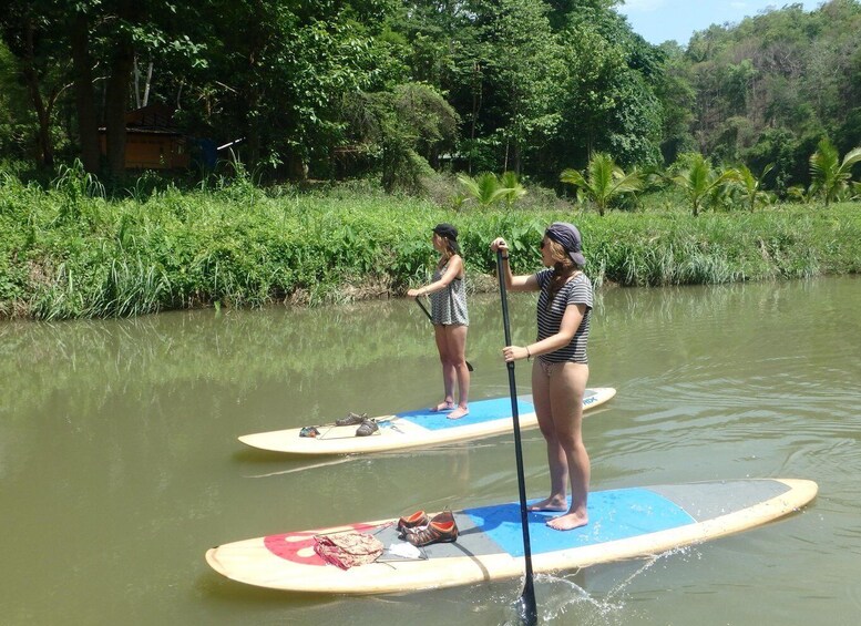 Picture 1 for Activity 15 km Stand Up Paddle Boarding down the Ping River Jungle