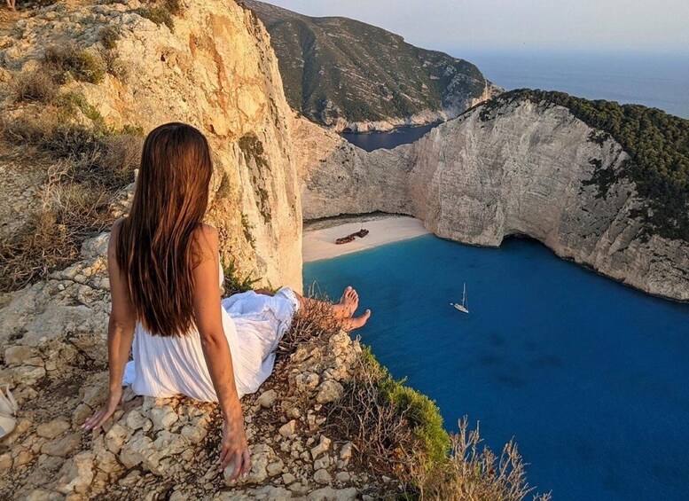 Picture 1 for Activity Zakynthos: Shipwreck Beach, Viewpoint, Blue Caves Day Tour