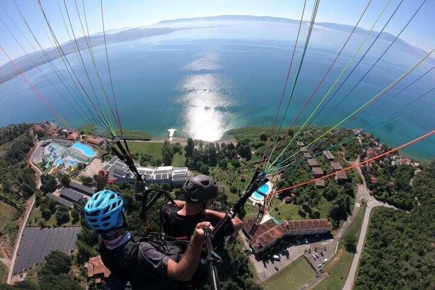 Above hotel Izgrev Struga