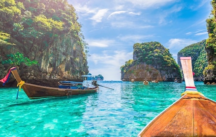 Visite des faits saillants merveilleux des îles Phi Phi