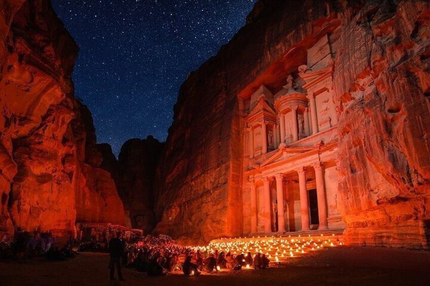 2 Days Tour of Petra, Wadi Rum, and Dead Sea from Amman