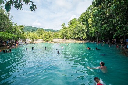 Krabi : Incroyable piscine d’émeraude, Hot Springs et Temple de Tiger Cave