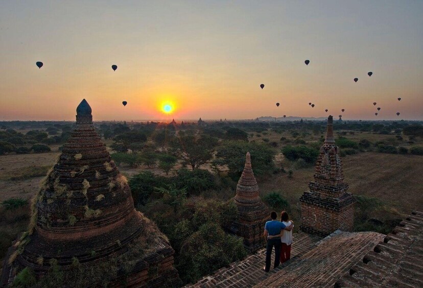 Picture 3 for Activity Bagan: Sunset Dinner at Bagan Viewing Tower