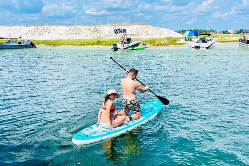 Private Yacht Cruise with Beach Stop and Swimming/Paddle Boarding