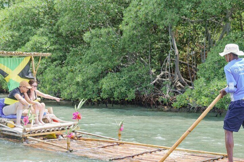 Ocean Bamboo Rafting