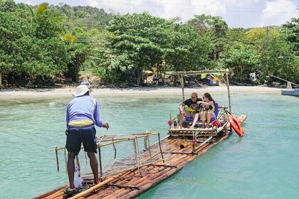 Ocean Bamboo Rafting, ATV, Horseback Ride and Swim Combo