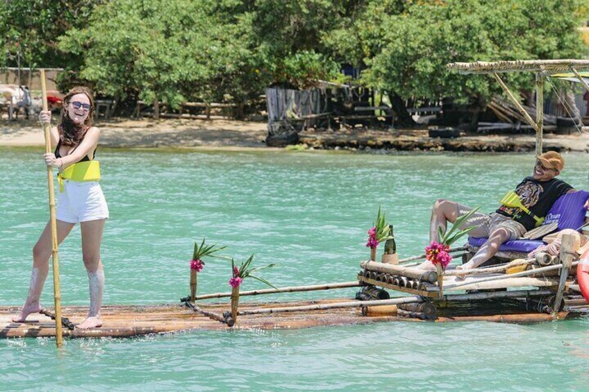 Ocean Bamboo Rafting