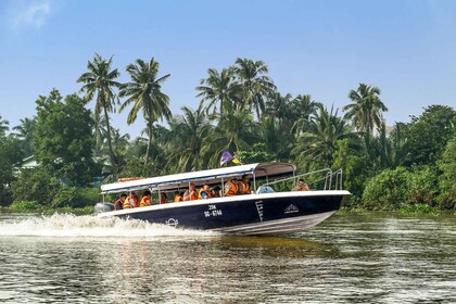 Från Ho Chi Minh: Cu Chi-tunnlar och VIP Speedboat Tour