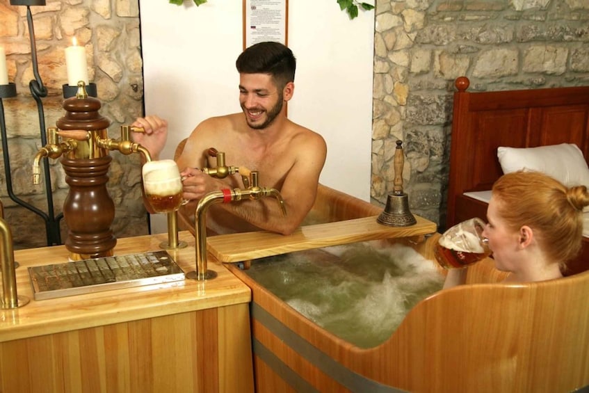 Picture 3 for Activity Prague: Bernard Beer Spa with Beer and Massage Option