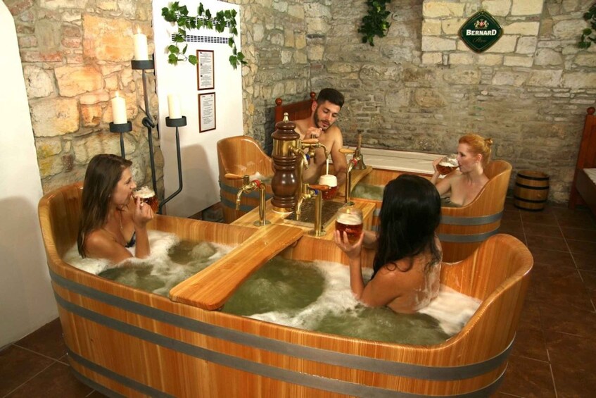 Picture 4 for Activity Prague: Bernard Beer Spa with Beer and Massage Option