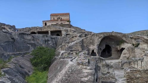 Van Tbilisi: Uplistsikhe Caves en Mtskheta Town Day-tour