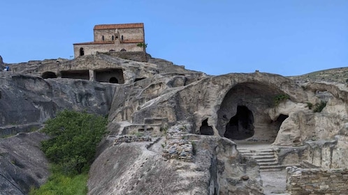 Van Tbilisi: Uplistsikhe Caves en Mtskheta Town Day-tour