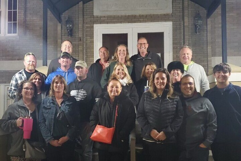 Group on Palmetto Ghost and History Tour