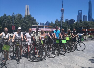 Shanghái: tour en bicicleta clásica de día completo con un almuerzo auténti...