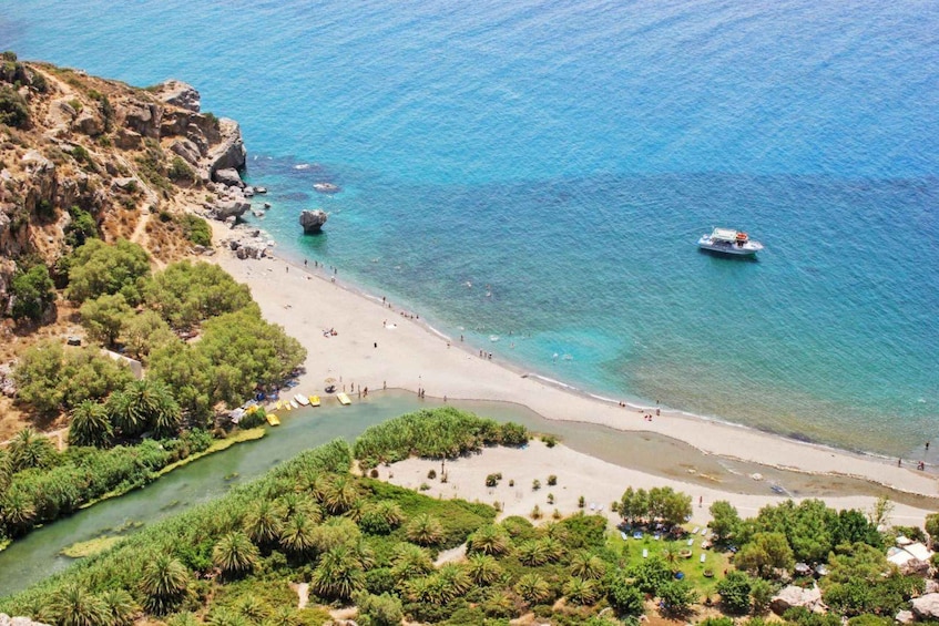 Picture 3 for Activity From Rethymno/Chania: Day Trip to Preveli Palm Beach