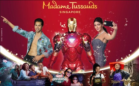 Madame Tussauds Singapore - Prenez des selfies avec les stars !